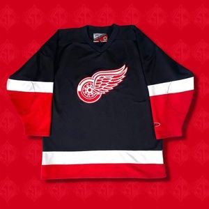 Detroit Red Wings NHL stitched pro player jersey